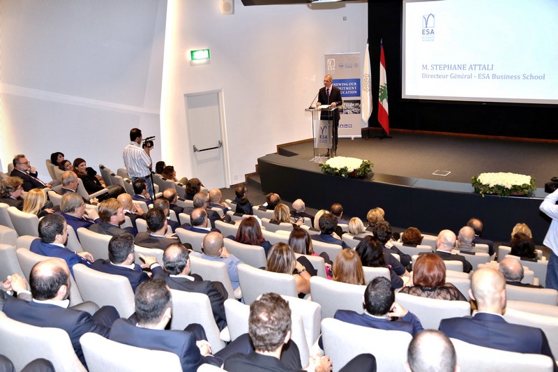 Fattal Group celebrates the reopening of the Fattal Auditorium at ESA Business School